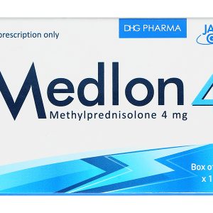 Medlon 4 chống viêm và giảm miễn dịch (10 vỉ x 10 viên)