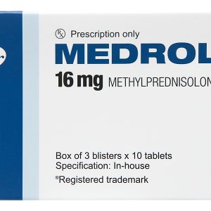 Medrol 16mg thuốc kháng viêm (3 vỉ x 10 viên)