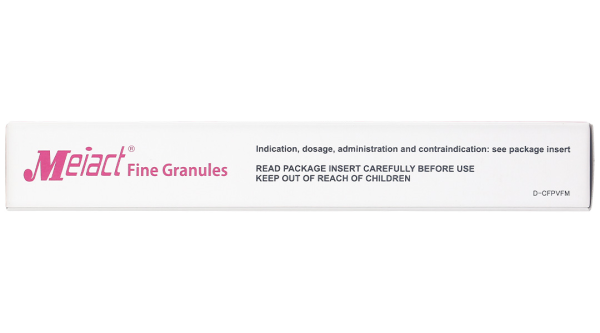 Thuốc bột Meiact Fine Granules 50mg trị nhiễm khuẩn (21 gói x 0.5g)