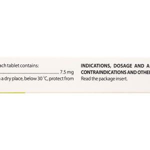 Meloxicam Domesco 7.5mg giảm triệu chứng của viêm xương khớp, viêm khớp dạng thấp (2 vỉ x 10 viên)