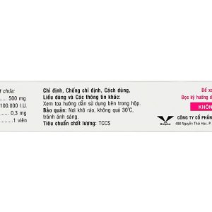 Thuốc đặt Menystin điều trị viêm âm đạo do Trichomonas, nấm Candida (2 vỉ x 10 viên)