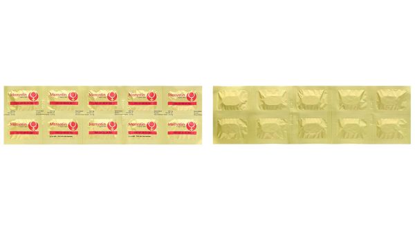 Thuốc đặt Menystin điều trị viêm âm đạo do Trichomonas, nấm Candida (2 vỉ x 10 viên)