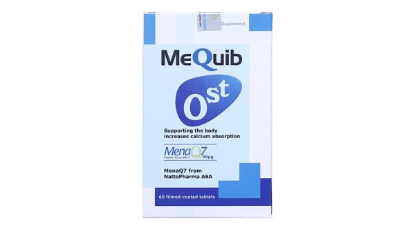 MeQuib Ost bổ sung canxi, giúp xương răng chắc khỏe 60 viên