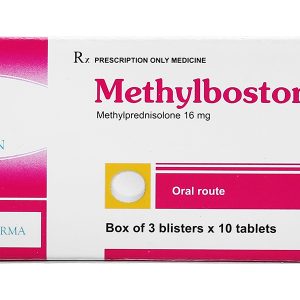 Methylboston 16 thuốc kháng viêm (3 vỉ x 10 viên)