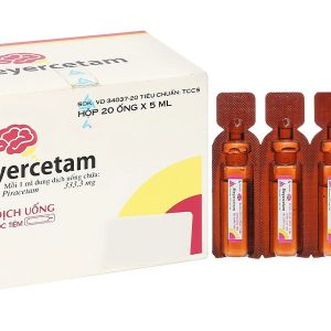 Dung dịch uống Meyercetam 333,3mg/ml điều trị giật rung cơ (20 ống x 5 ml)