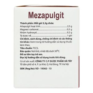 Thuốc bột Mezapulgit trị triệu chứng đau do bệnh thực quản - tá tràng (30 gói x 3.3g)