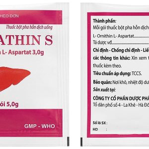 Bột pha hỗn dịch uống Mezathin S 3g tăng giải độc Amoniac ở gan (10 gói x 5g)