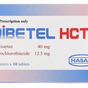 Mibetel HCT 40mg/12.5mg trị tăng huyết áp (10 vỉ x 10 viên)