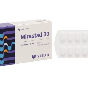 Mirastad 30 trị các cơn trầm cảm lớn (2 vỉ x 14 viên)