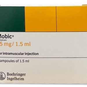Dung dịch tiêm Mobic 15mg/1.5ml giảm đau trong viêm xương khớp (5 ống x 1.5ml)