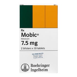 Mobic 7.5mg giảm đau, kháng viêm xương khớp (2 vỉ x 10 viên)
