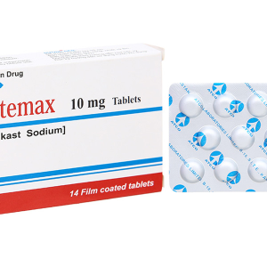 Montemax 10mg Tablets trị hen phế quản mãn tính (1 vỉ x 14 viên)