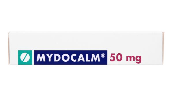 Mydocalm 50mg trị co cứng cơ sau đột quỵ (3 vỉ x 10 viên)