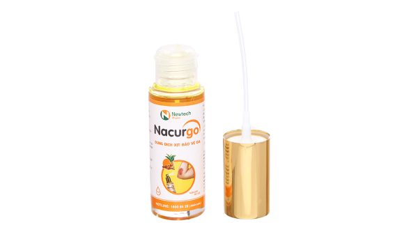 Dung dịch xịt Nacurgo bảo vệ, tái tạo da, ngừa vi khuẩn chai 30ml