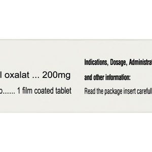 Naftizine 200mg điều trị viêm động mạch tắc nghẽn mãn tính chi dưới (3 vỉ x 10 viên)