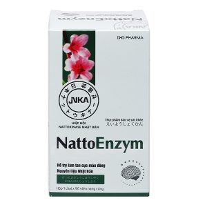 NattoEnzym hỗ trợ tan cục máu đông, ngừa đột quỵ hộp 90 viên