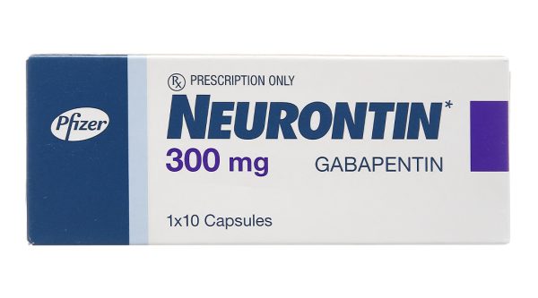 Neurontin 300mg trị động kinh, đau dây thần kinh (1 vỉ x 10 viên)