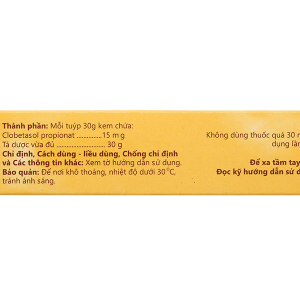 Neutasol Cream 0.05% trị chàm, vảy nến, viêm da tuýp 30g