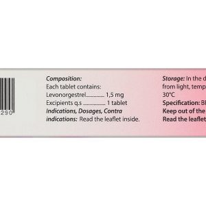 New Choice EC Izzi 1,5mcg tránh thai khẩn cấp 72 giờ(1 vỉ x 1 viên)