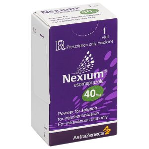 Bột pha tiêm Nexium 40mg trị trào ngược dạ dày-thực quản hộp 1 lọ 40mg