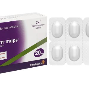 Nexium Mups 20mg trị trào ngược dạ dày, thực quản (2 vỉ x 7 viên)