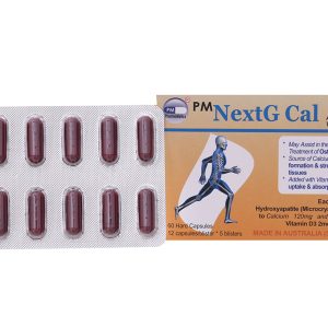 PM NextG Cal bổ sung canxi, trị loãng xương (5 vỉ x 12 viên)