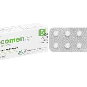 Nicomen Tablets 5mg trị đau thắt ngực (10 vỉ x 10 viên)