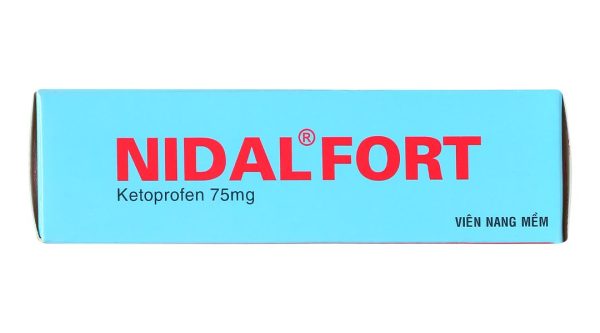 Nidal Fort 75mg giảm đau, kháng viêm xương khớp (3 vỉ x 10 viên)