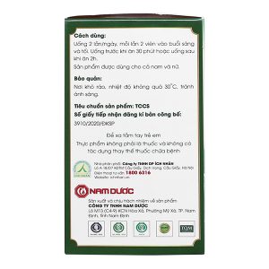 Niệu Khang Ích Nhân tăng cường chức năng thận chai 40 viên