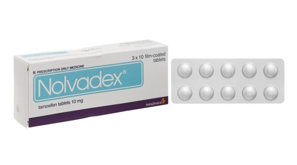 Nolvadex 10mg chỉ định điều trị ung thư biểu mô tuyến vú (3 vỉ x 10 viên)