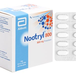 Nootryl 800 trị chóng mặt, giật rung cơ (10 vỉ x 10 viên)