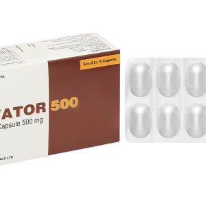 Novator 500 điều trị quá liều sắt ở bệnh nhân thalassaemia (5 vỉ x 10 viên)