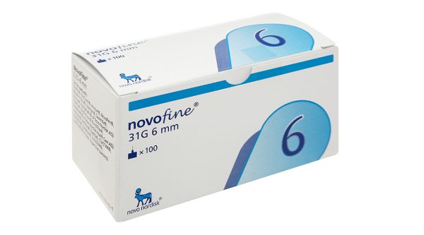 Đầu kim Novofine 31G (0,25 x 6mm) dùng cho bút tiêm của Novo Nordisk hộp 100 cái