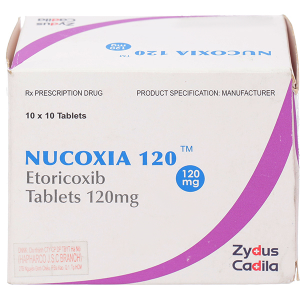 Nucoxia 120 giảm đau, kháng viêm xương khớp (10 vỉ x 10 viên)
