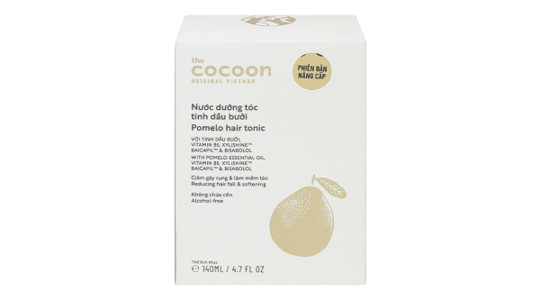 Nước dưỡng tóc tinh dầu bưởi Cocoon giảm gãy rụng, làm mềm tóc chai 140ml