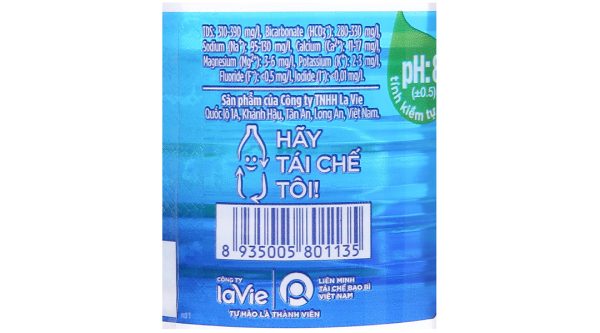 Nước khoáng Lavie chai 500ml