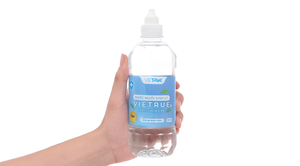Nước muối Vietrue sát khuẩn, súc miệng chai 500ml