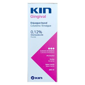 Dung dịch súc miệng Kin Gingival ngừa viêm nướu, sâu răng chai 250ml