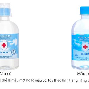 Nước súc miệng Dr. Muối ngừa vi khuẩn, giảm mùi hôi miệng chai 500ml