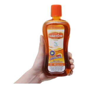 Nước súc miệng Valentine ngừa hôi miệng, giảm nhiệt miệng chai 500ml