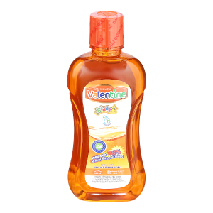 Nước súc miệng Valentine Kiddy ngừa hôi miệng, giảm nhiệt miệng chai 250ml