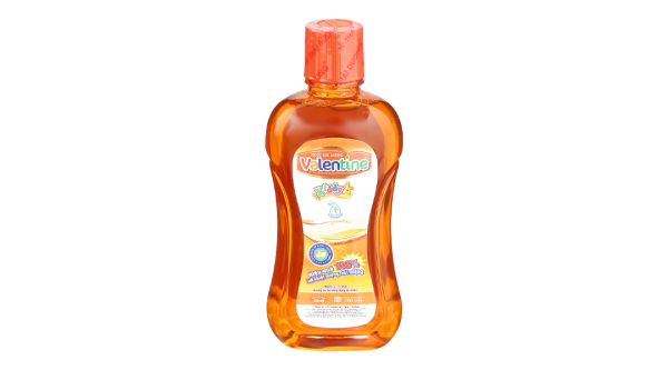Nước súc miệng Valentine Kiddy ngừa hôi miệng, giảm nhiệt miệng chai 250ml