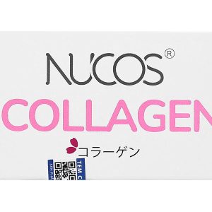 Nước uống Nucos Collagen 7000 bổ sung collagen, giúp da mịn màng hộp 10 chai x 30ml