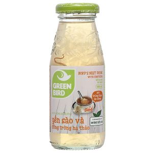 Nước yến sào và đông trùng hạ thảo Green Bird hộp 6 chai x 185ml