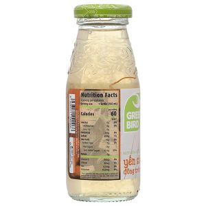 Nước yến sào và đông trùng hạ thảo Green Bird hộp 6 chai x 185ml