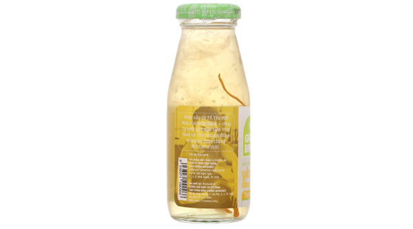 Nước yến sào và đông trùng hạ thảo Green Bird hộp 6 chai x 185ml