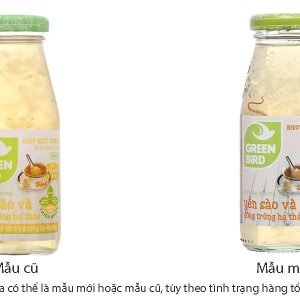 Nước yến sào và đông trùng hạ thảo Green Bird chai 185ml