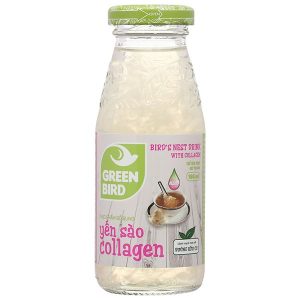 Nước yến sào collagen Green Bird chai 185ml