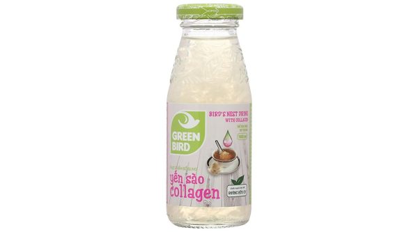 Nước yến sào collagen Green Bird chai 185ml