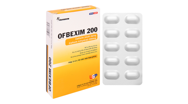 Ofbexim 200 trị nhiễm khuẩn (3 vỉ x 10 viên)